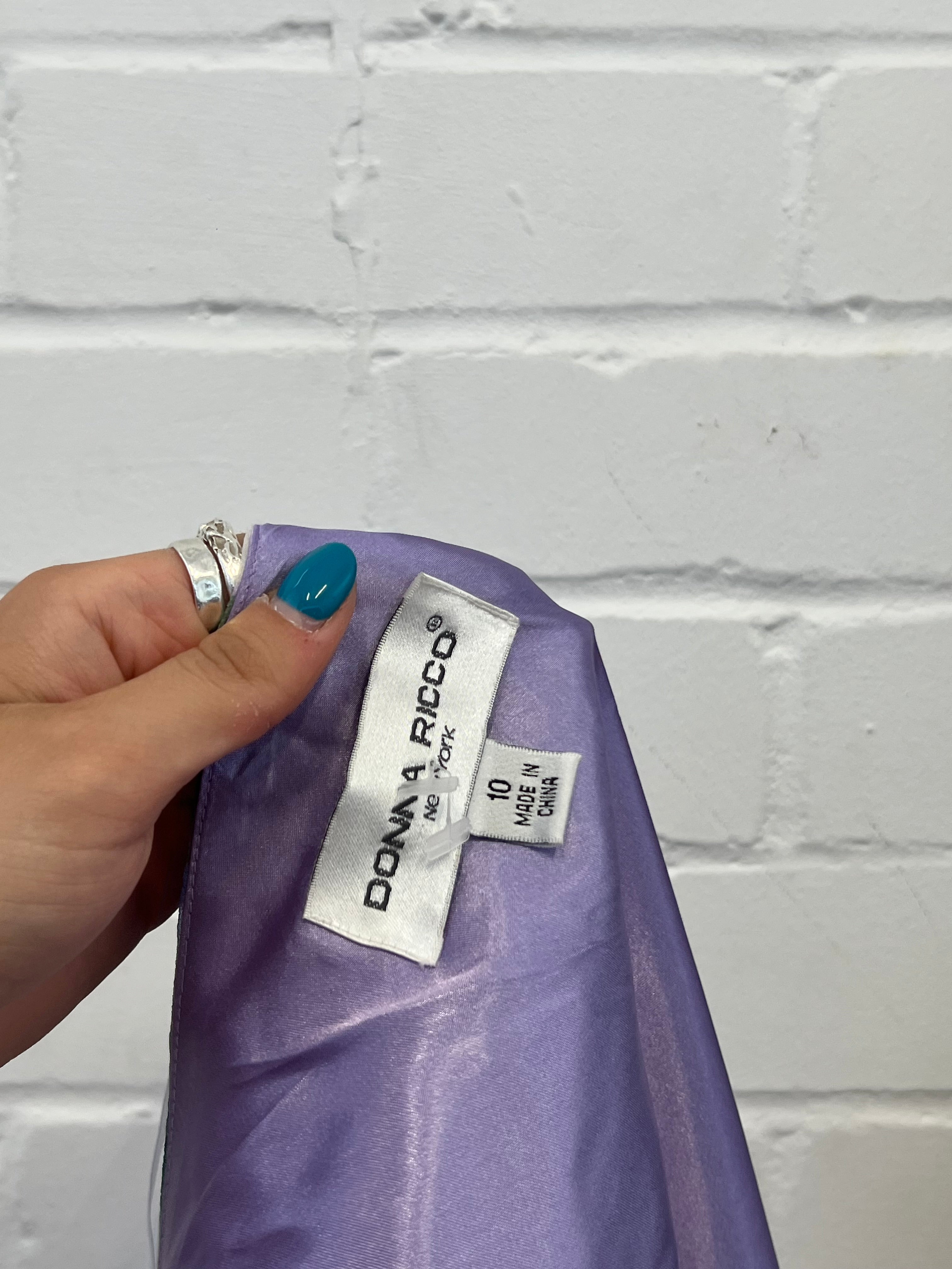 Lilac floral silk cowl neck midi dress