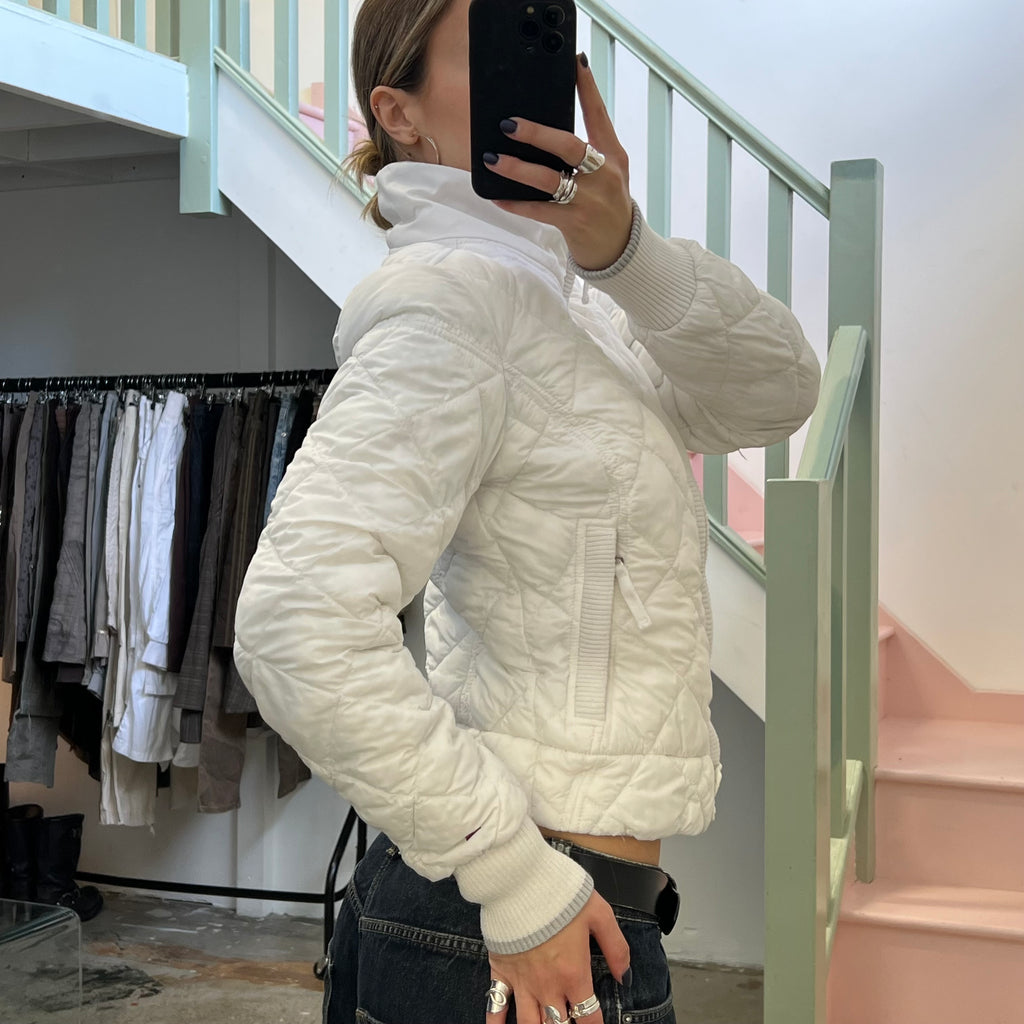 Tommy Hilfiger white puffer coat