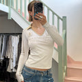 White fitted polo shirt