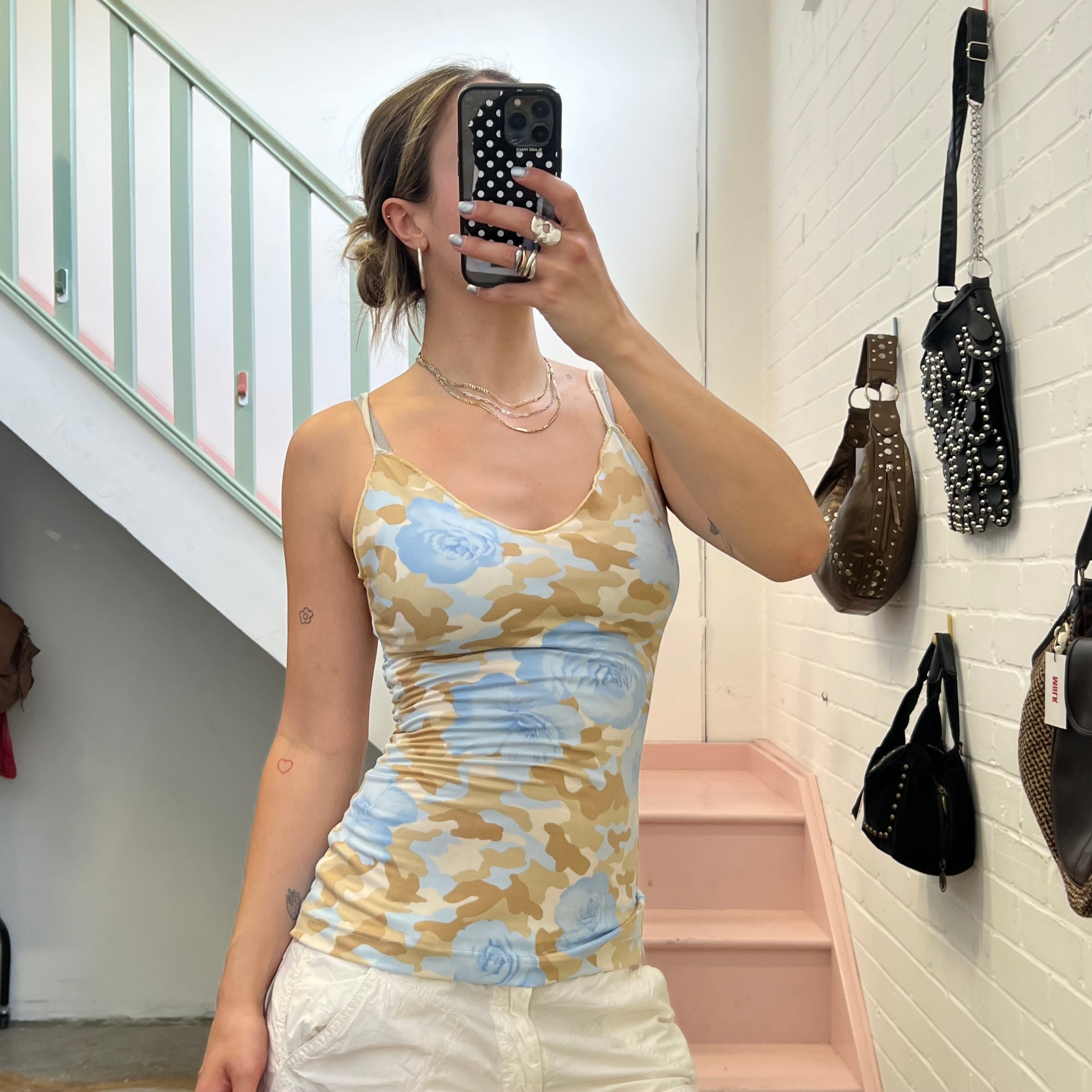 Camo print floral camo