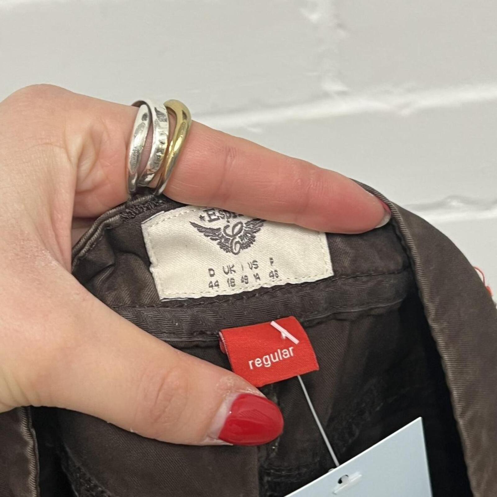 Esprit wide leg baggy cargo trousers