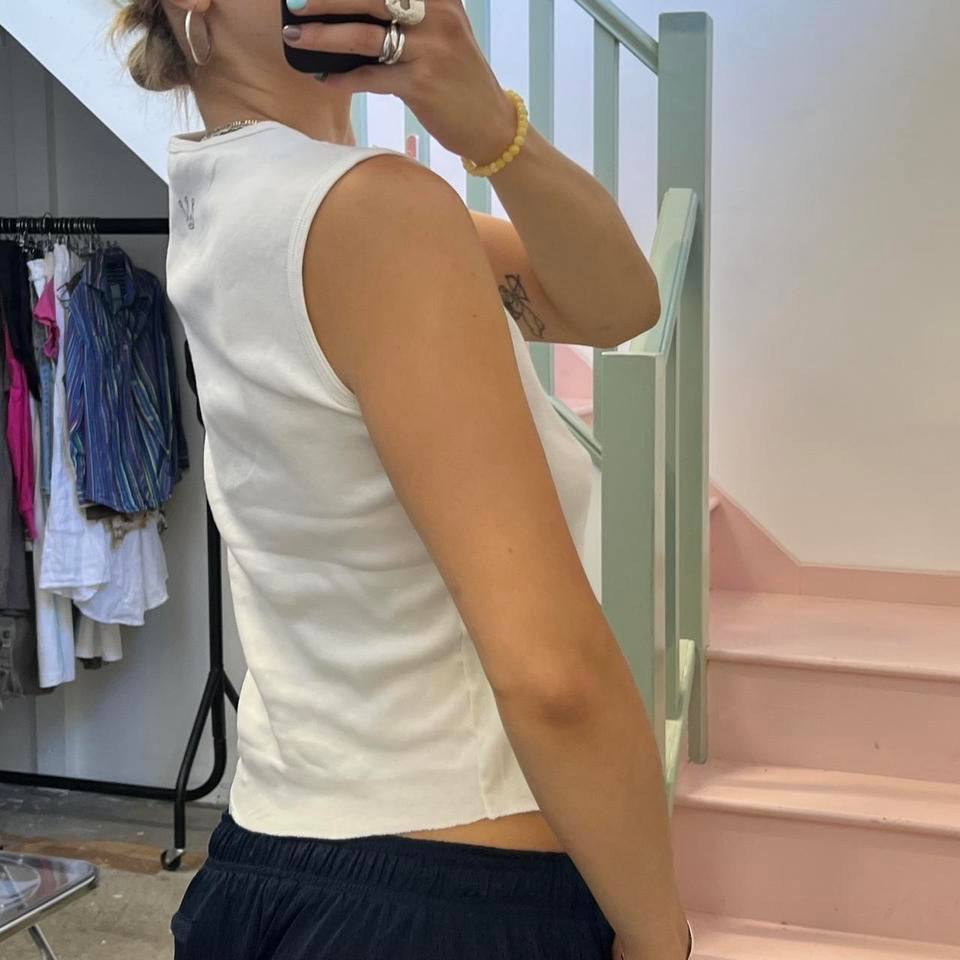 Kookai white basic vest