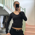 Black hooded top