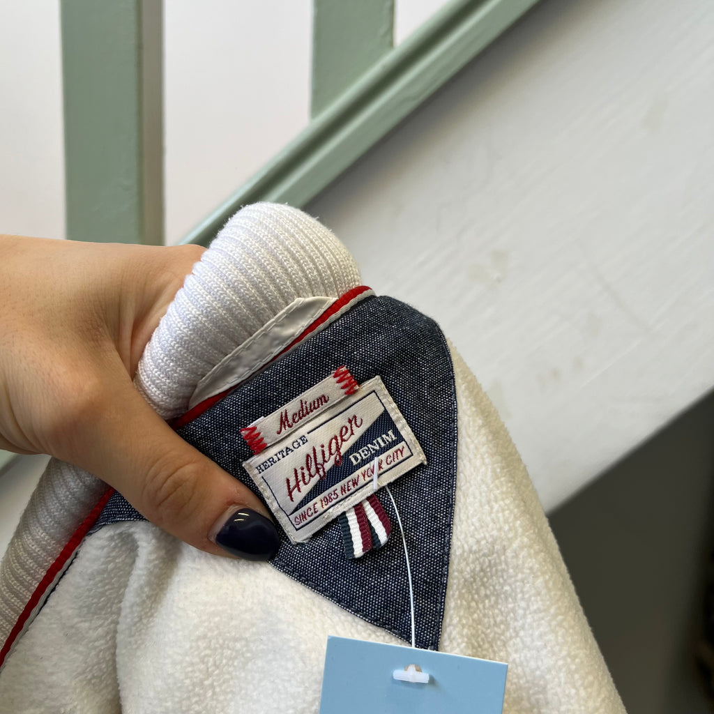 Tommy Hilfiger white puffer coat
