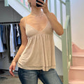 Cream floaty vest