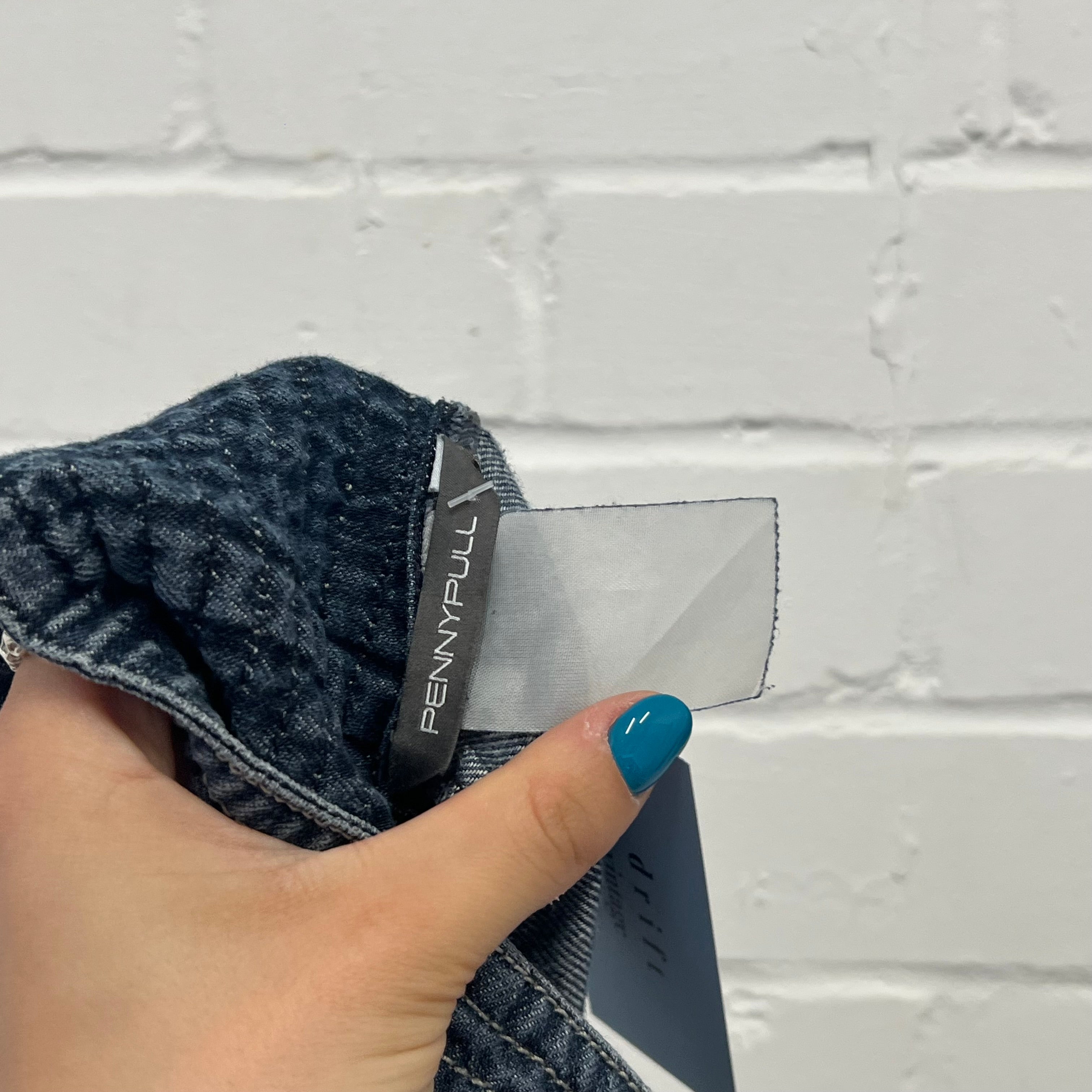 Denim balloon style shorts