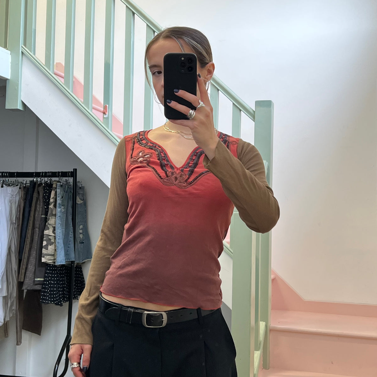 Marlboro Classics printed top