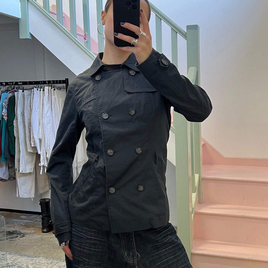 ONLY lightweight cropped trench coat