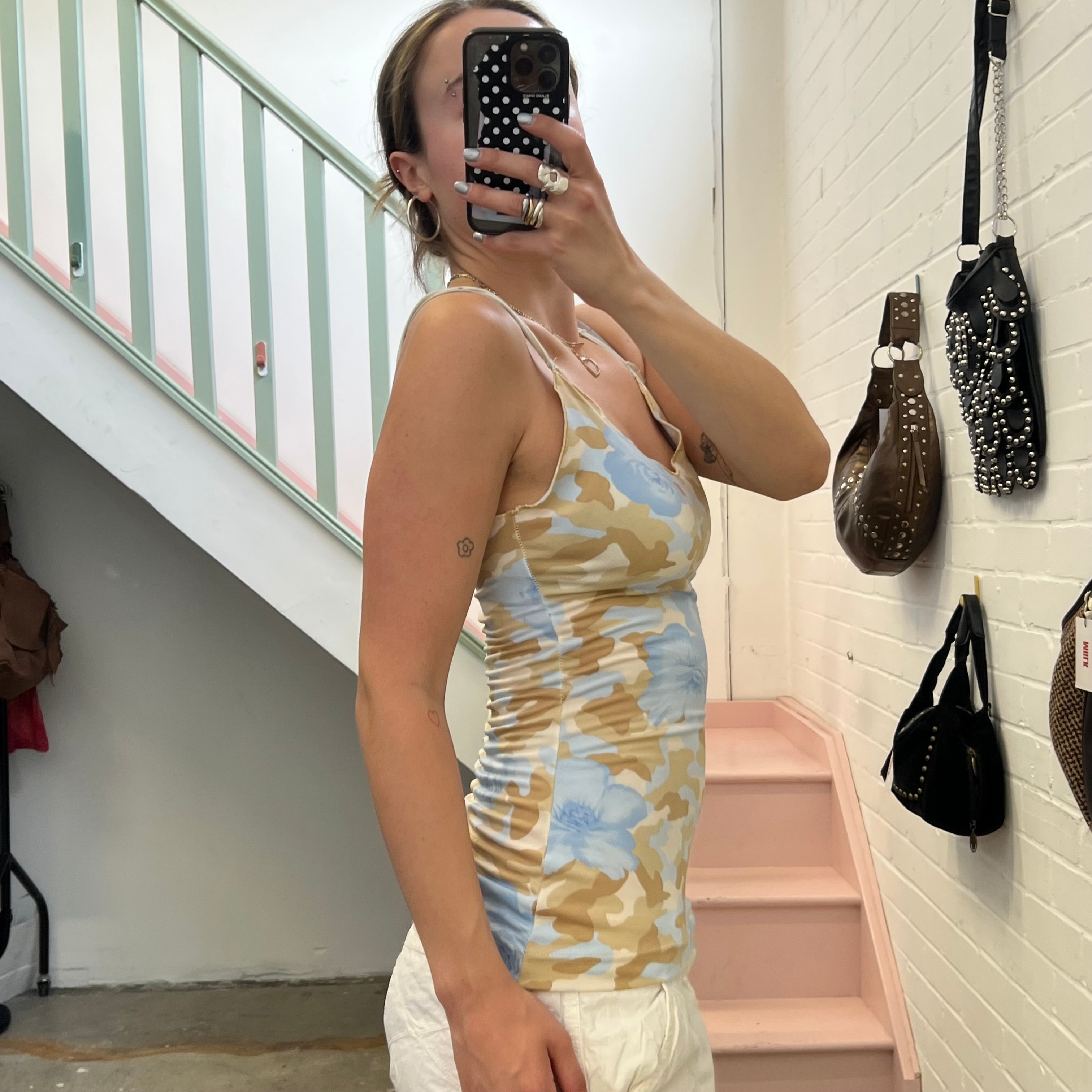 Camo print floral camo