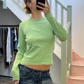 Terranova green long sleeve top