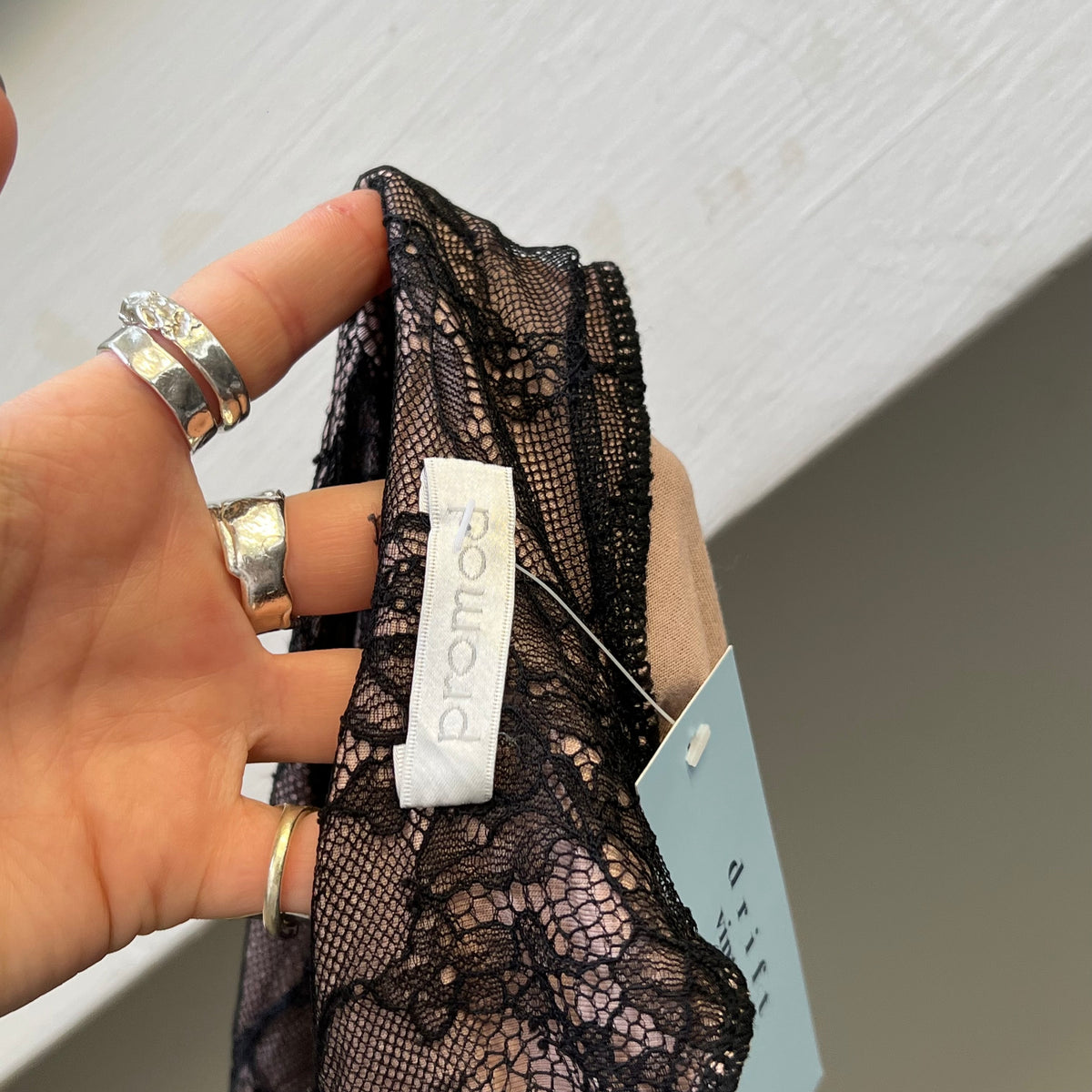 Promod lace hook top