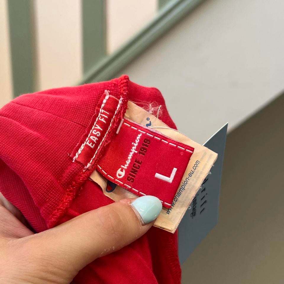 Champion red fitted capris