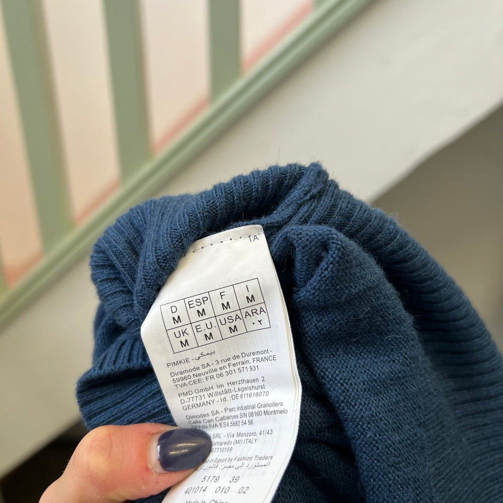 Pimkie blue batwing sweater