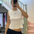 Kookai white basic vest