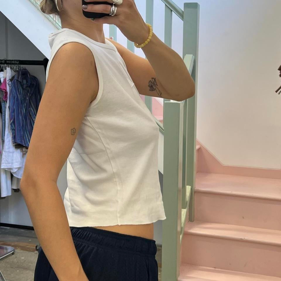 Kookai white basic vest